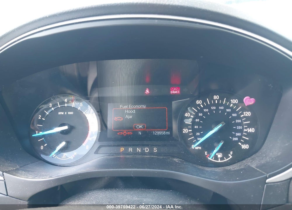 2016 FORD FUSION SE VIN: 3FA6P0H76GR348862
