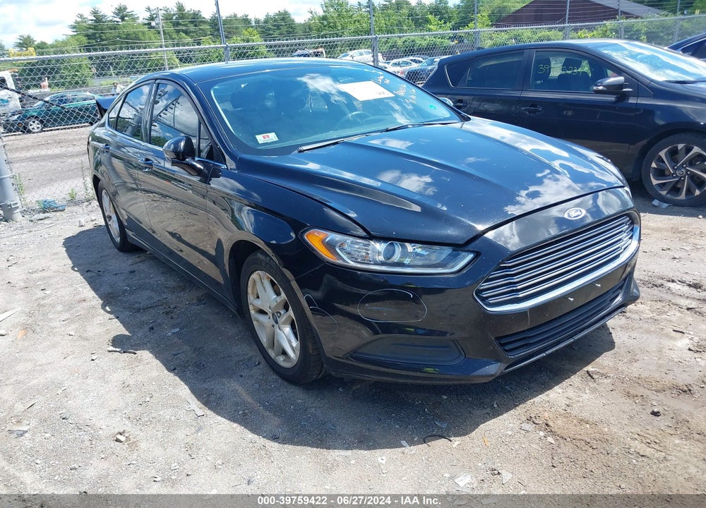 2016 FORD FUSION SE VIN: 3FA6P0H76GR348862