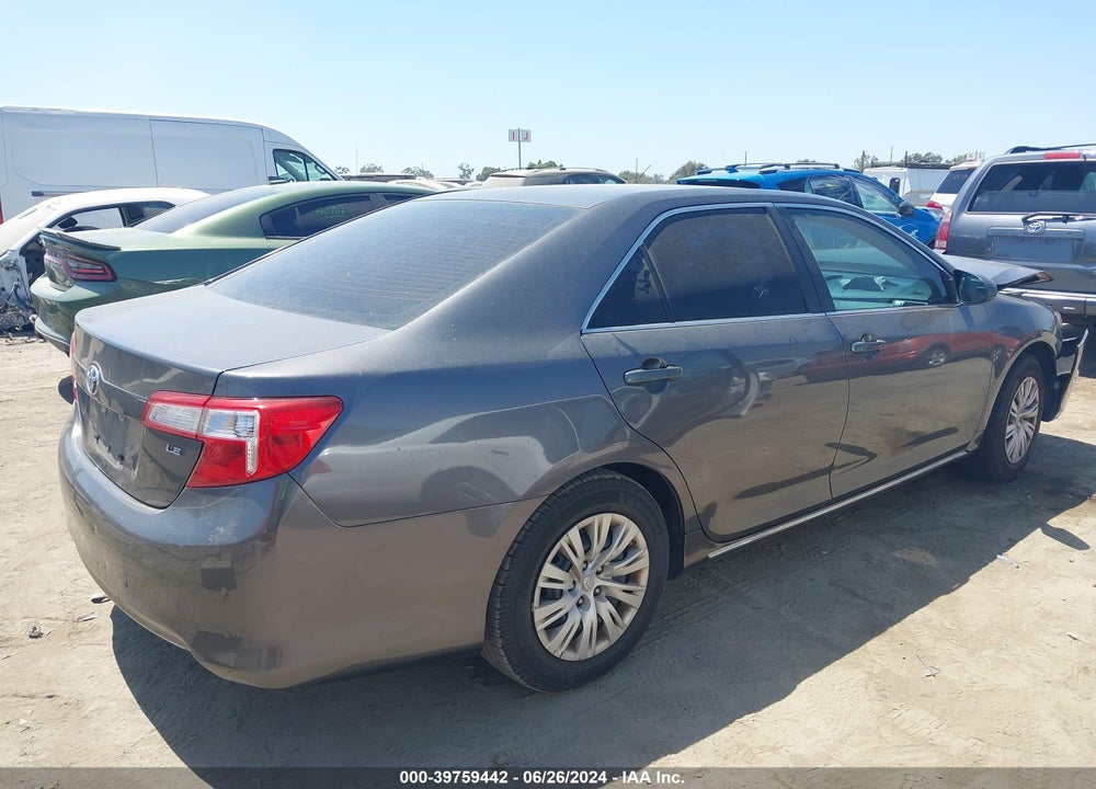 2013 TOYOTA CAMRY LE VIN: 4T4BF1FK4DR312487