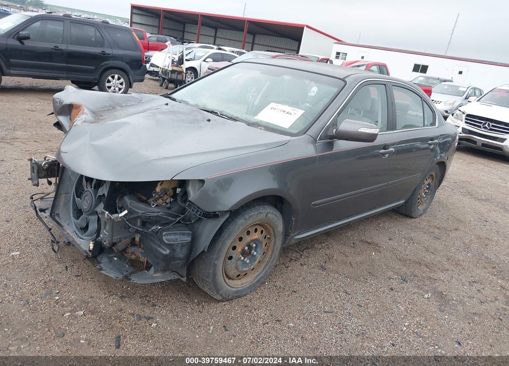 2009 KIA OPTIMA LX VIN: KNAGE228X95355950