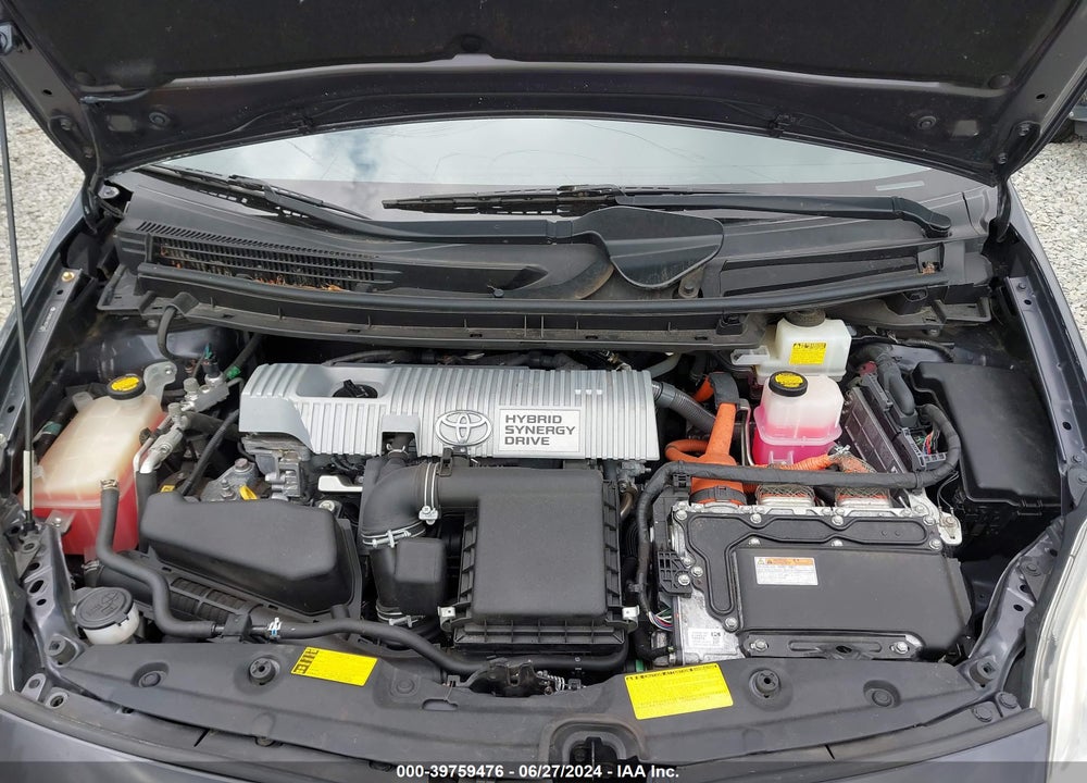 2013 TOYOTA PRIUS TWO VIN: JTDKN3DU6D1693245