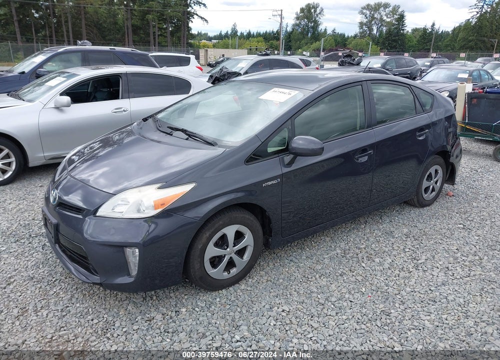 2013 TOYOTA PRIUS TWO VIN: JTDKN3DU6D1693245