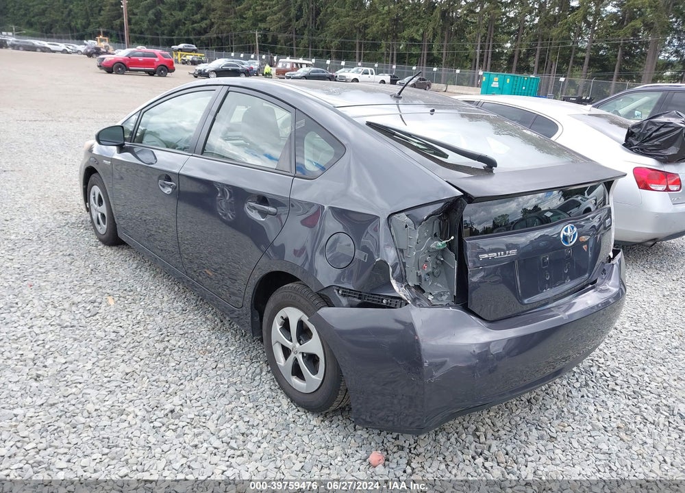 2013 TOYOTA PRIUS TWO VIN: JTDKN3DU6D1693245