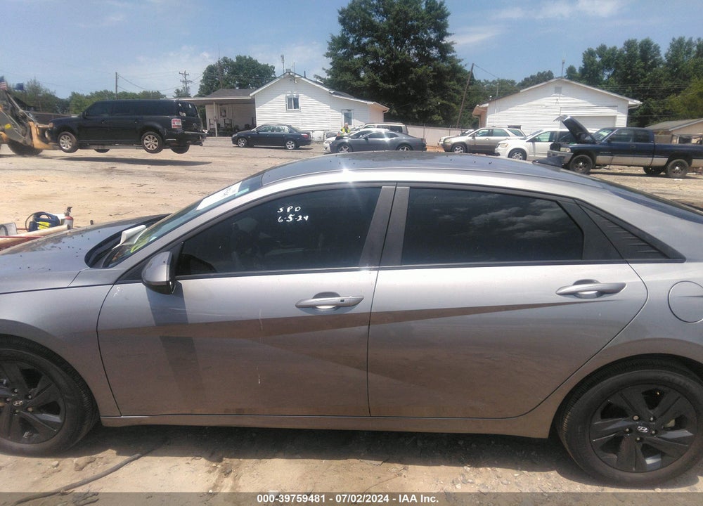 2023 HYUNDAI ELANTRA HYBRID BLUE VIN: KMHLM4AJ3PU058991