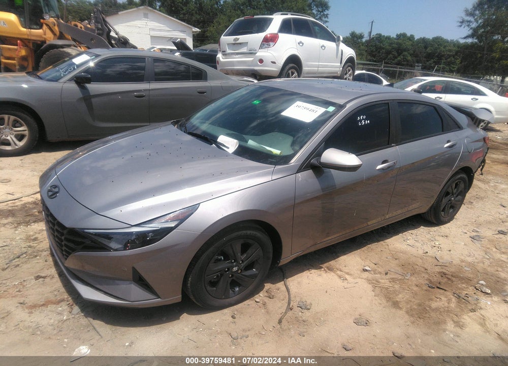 2023 HYUNDAI ELANTRA HYBRID BLUE VIN: KMHLM4AJ3PU058991