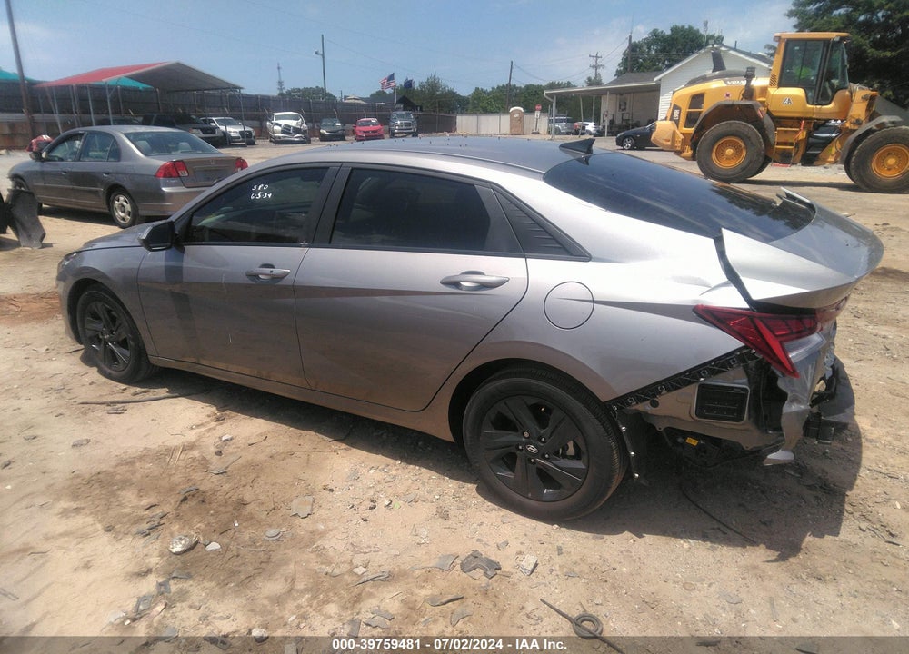2023 HYUNDAI ELANTRA HYBRID BLUE VIN: KMHLM4AJ3PU058991