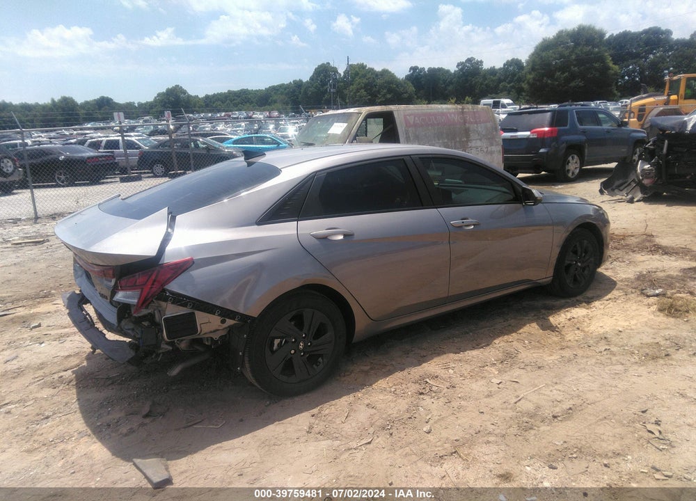 2023 HYUNDAI ELANTRA HYBRID BLUE VIN: KMHLM4AJ3PU058991