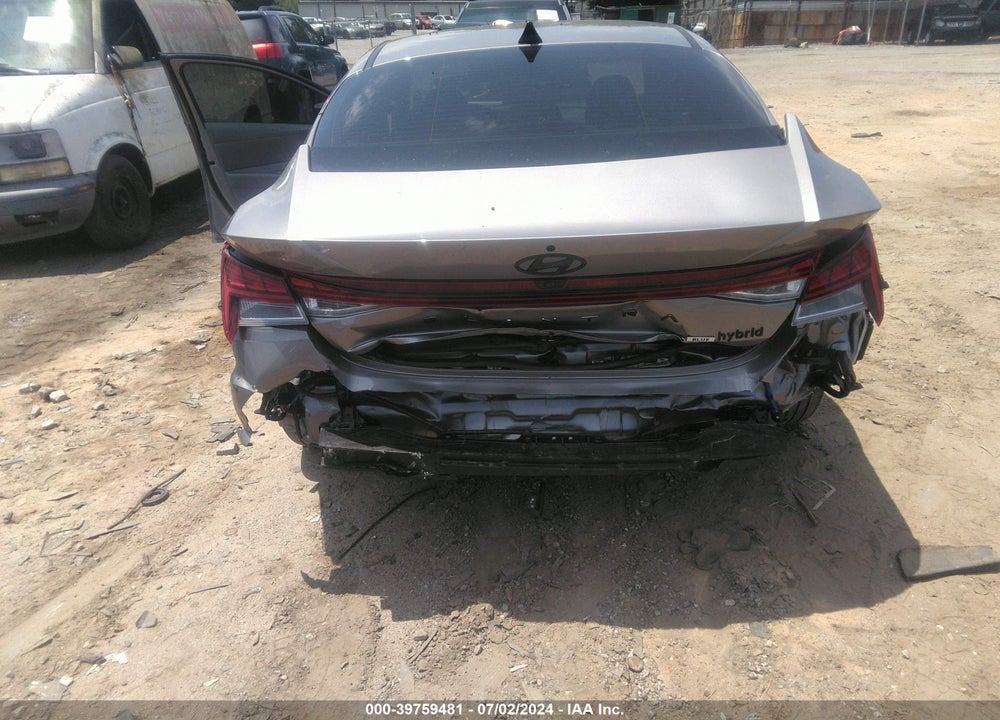 2023 HYUNDAI ELANTRA HYBRID BLUE VIN: KMHLM4AJ3PU058991