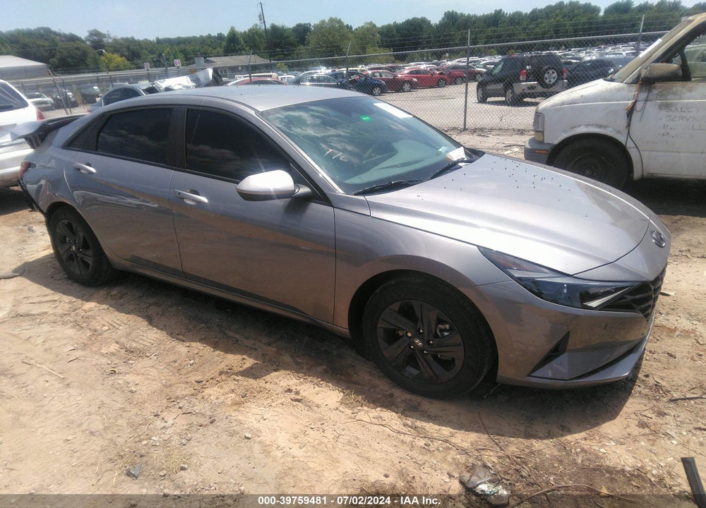 2023 HYUNDAI ELANTRA HYBRID BLUE VIN: KMHLM4AJ3PU058991