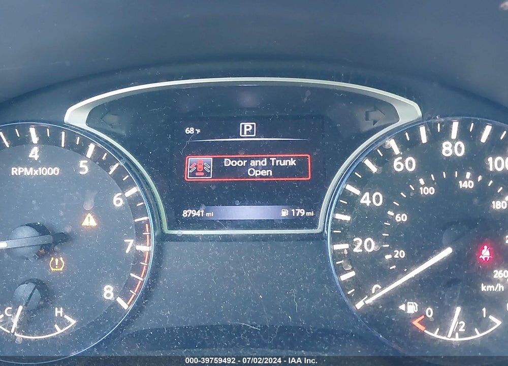 2017 NISSAN ALTIMA 2.5 SR VIN: 1N4AL3AP4HN350289