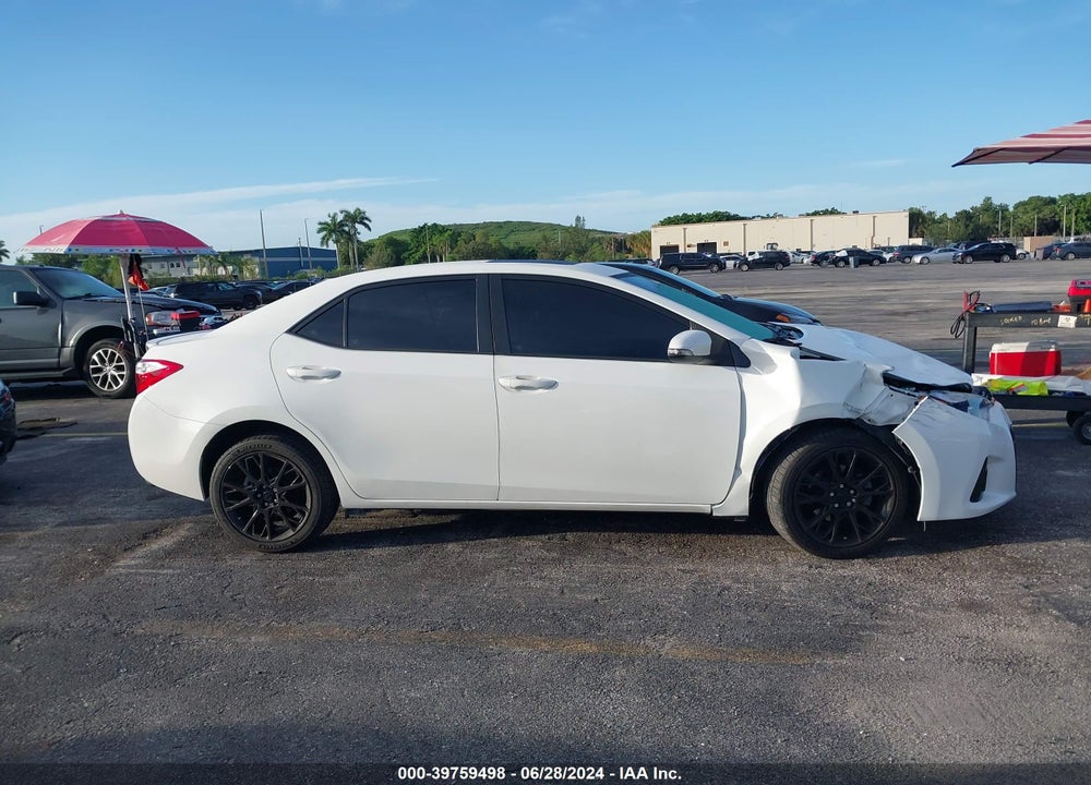 2016 TOYOTA COROLLA S W/SPECIAL EDITION PKG VIN: 2T1BURHE0GC551837