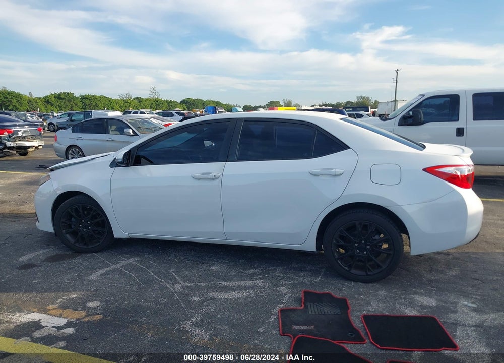 2016 TOYOTA COROLLA S W/SPECIAL EDITION PKG VIN: 2T1BURHE0GC551837