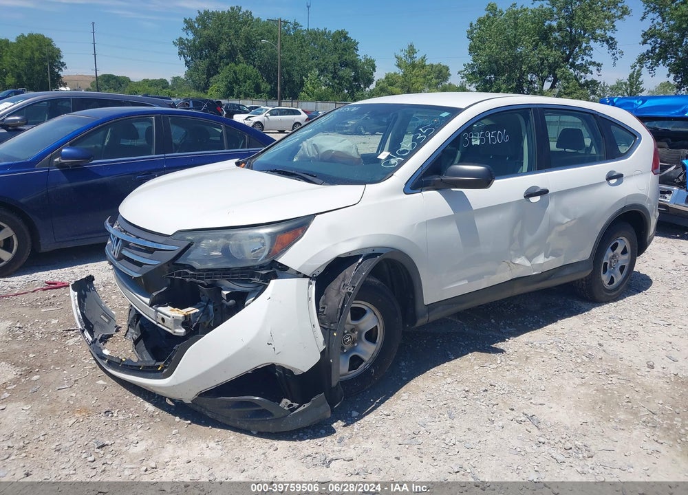 2014 HONDA CR-V LX VIN: 5J6RM4H38EL010535