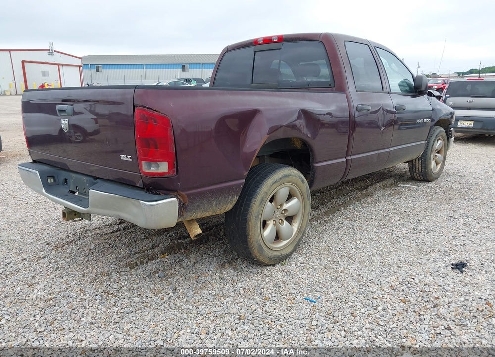2005 DODGE RAM 1500 SLT/LARAMIE VIN: 1D7HA18D05S243905