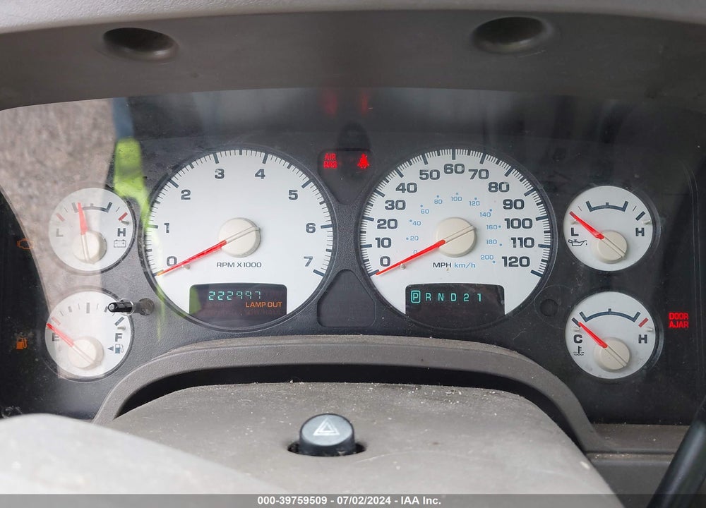 2005 DODGE RAM 1500 SLT/LARAMIE VIN: 1D7HA18D05S243905