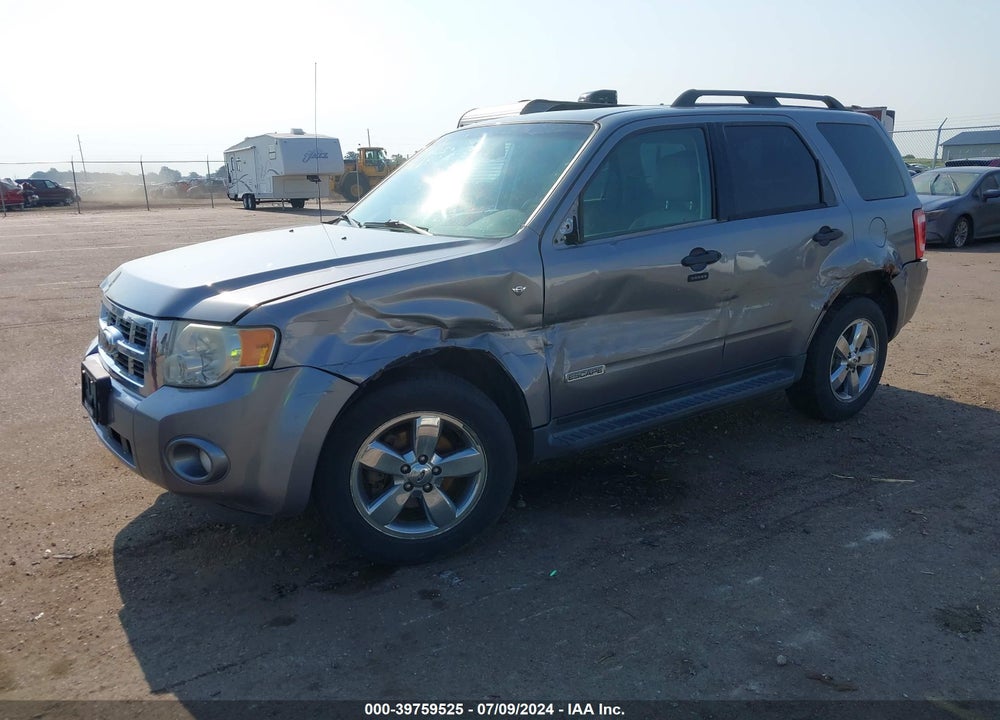 2008 FORD ESCAPE XLT VIN: 1FMCU93128KB24891