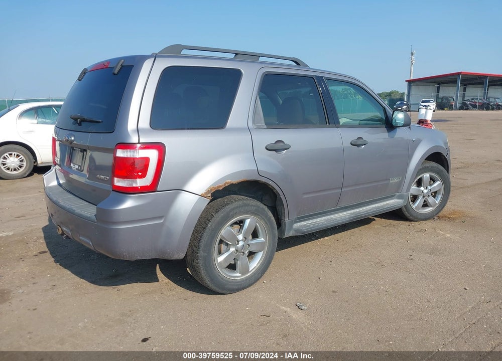 2008 FORD ESCAPE XLT VIN: 1FMCU93128KB24891