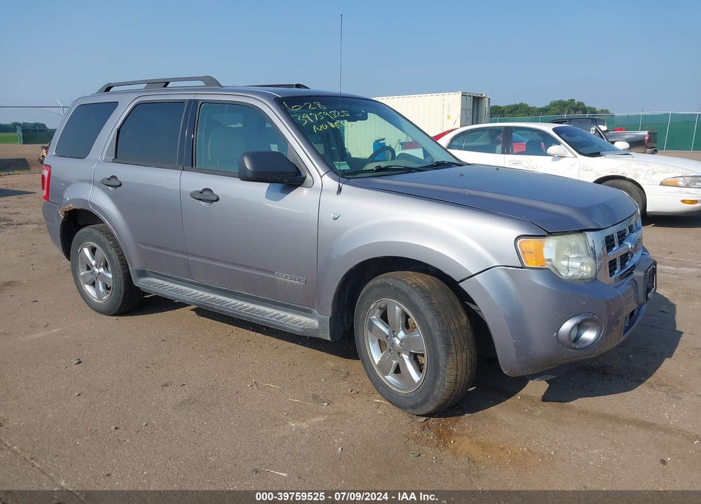 2008 FORD ESCAPE XLT VIN: 1FMCU93128KB24891
