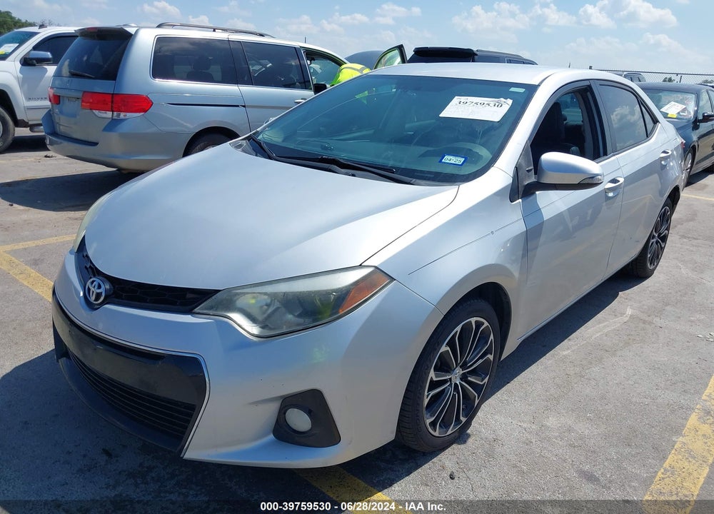 2014 TOYOTA COROLLA S PLUS VIN: 5YFBURHE6EP060279