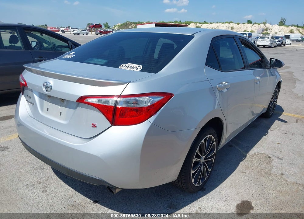 2014 TOYOTA COROLLA S PLUS VIN: 5YFBURHE6EP060279