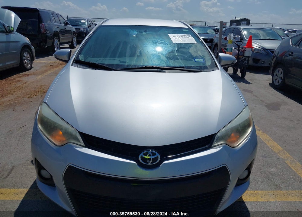 2014 TOYOTA COROLLA S PLUS VIN: 5YFBURHE6EP060279