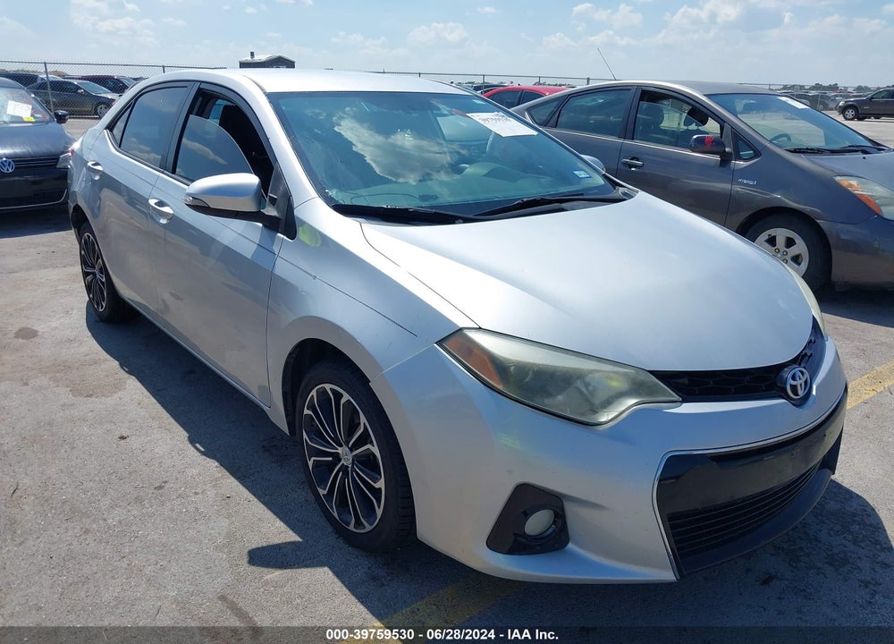 2014 TOYOTA COROLLA S PLUS VIN: 5YFBURHE6EP060279