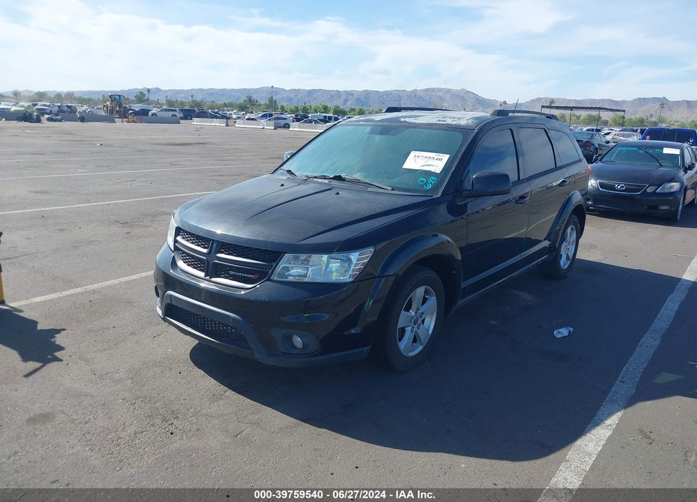2012 DODGE JOURNEY SXT VIN: 3C4PDCBG8CT224140