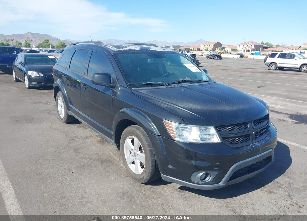 2012 DODGE JOURNEY SXT VIN: 3C4PDCBG8CT224140