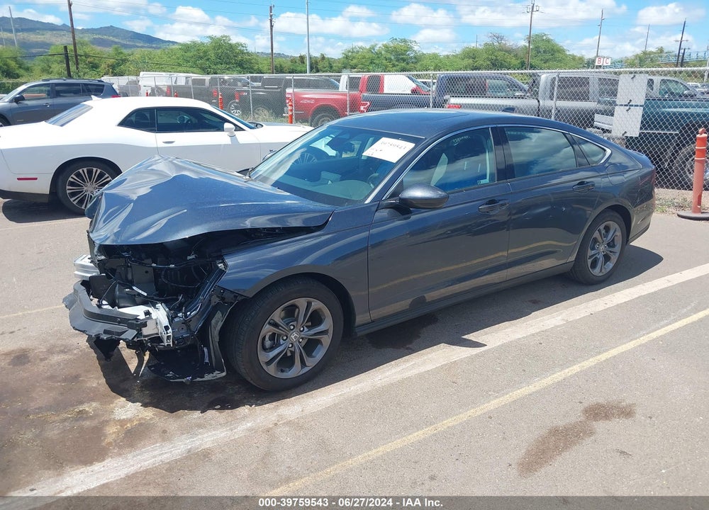 2024 HONDA ACCORD EX VIN: 1HGCY1F34RA017387