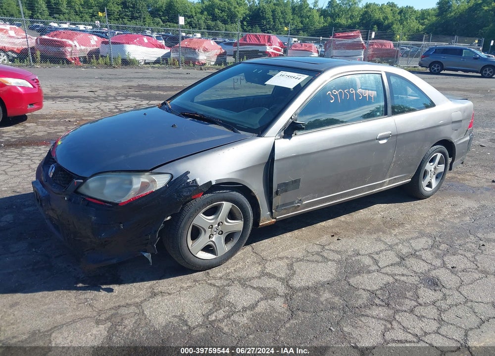 2005 HONDA CIVIC EX VIN: 1HGEM22945L044222