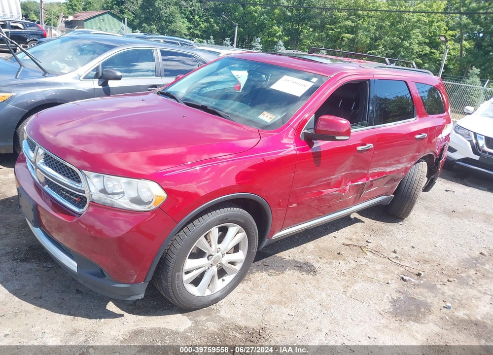 2013 DODGE DURANGO CREW VIN: 1C4SDJDT3DC673005