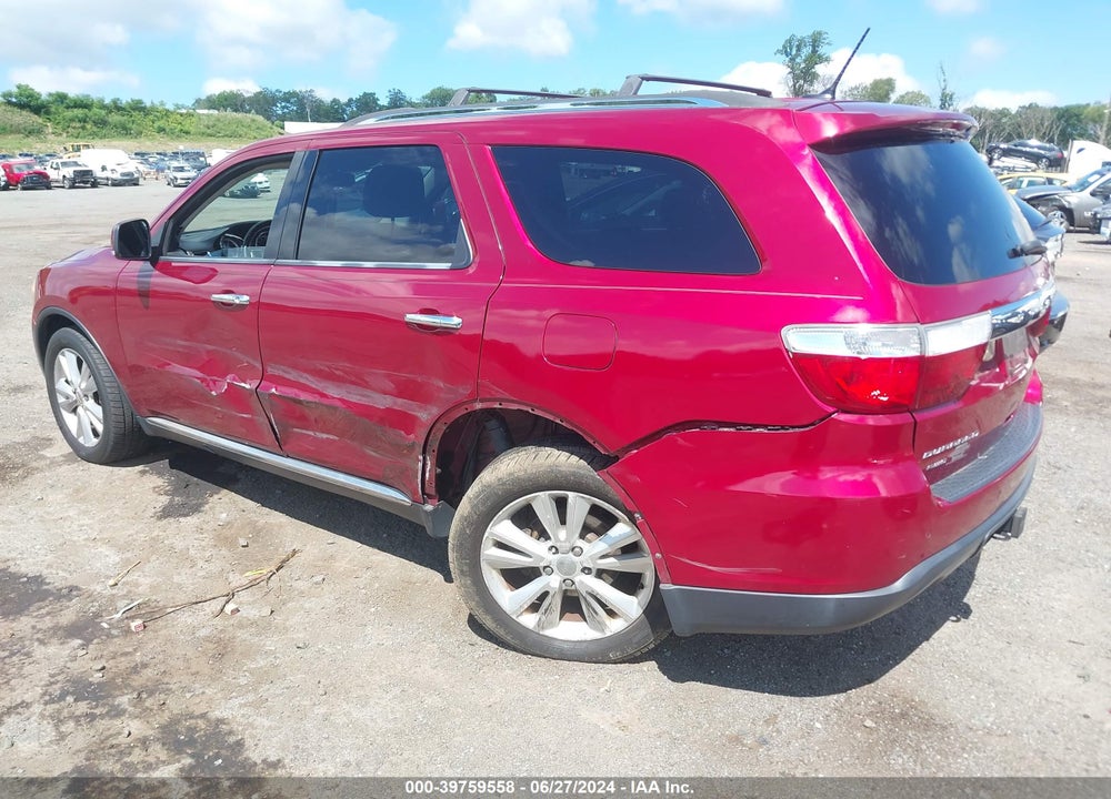 2013 DODGE DURANGO CREW VIN: 1C4SDJDT3DC673005