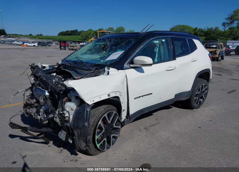2018 JEEP COMPASS LIMITED 4X4 VIN: 3C4NJDCB3JT423893