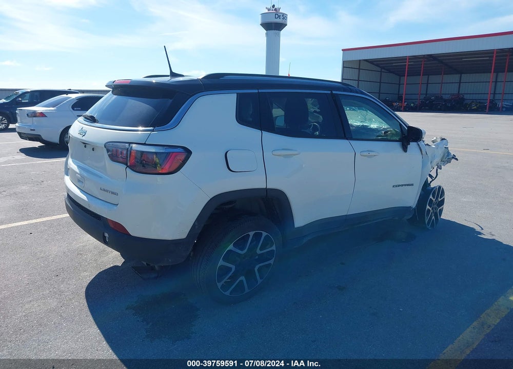 2018 JEEP COMPASS LIMITED 4X4 VIN: 3C4NJDCB3JT423893