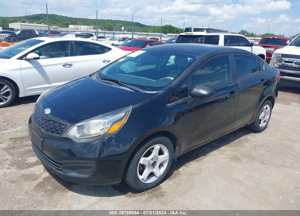 2013 KIA RIO LX VIN: KNADM4A39D6278417