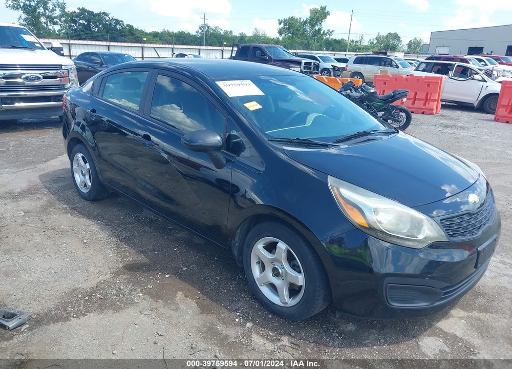 2013 KIA RIO LX VIN: KNADM4A39D6278417
