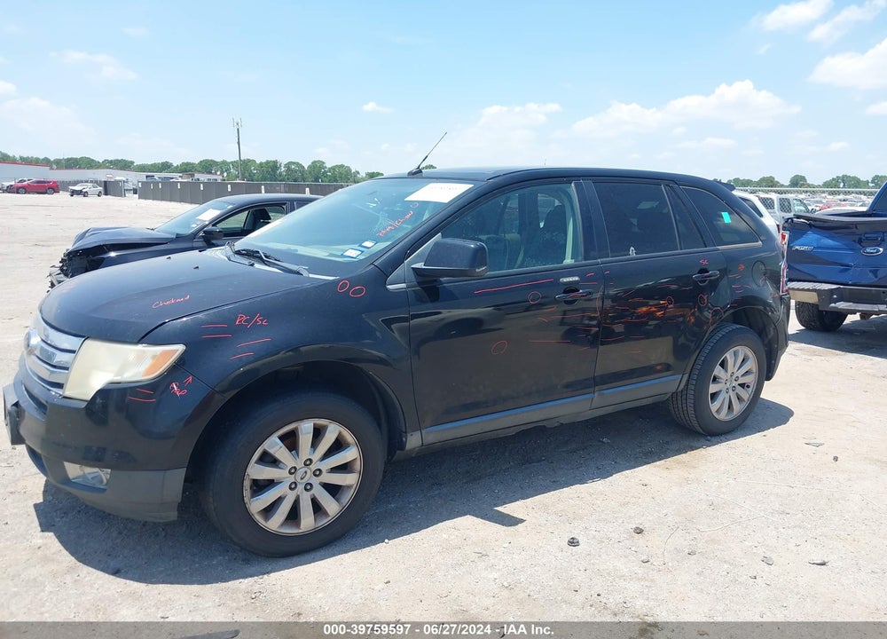 2007 FORD EDGE SEL PLUS VIN: 2FMDK39C77BA94005