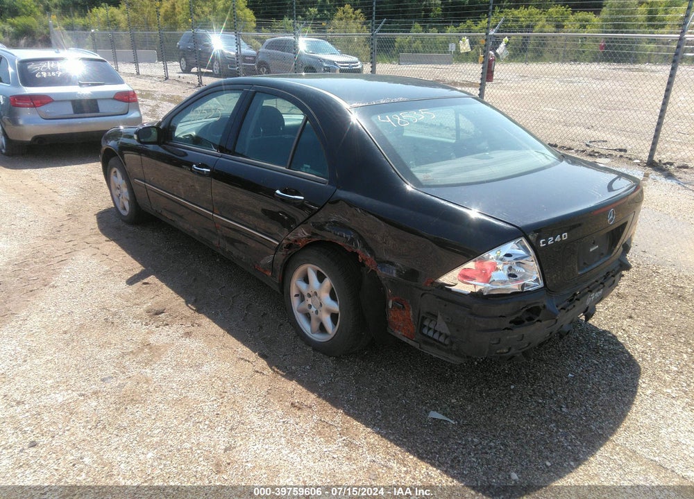 2002 MERCEDES-BENZ C 240 VIN: WDBRF61J22F227883