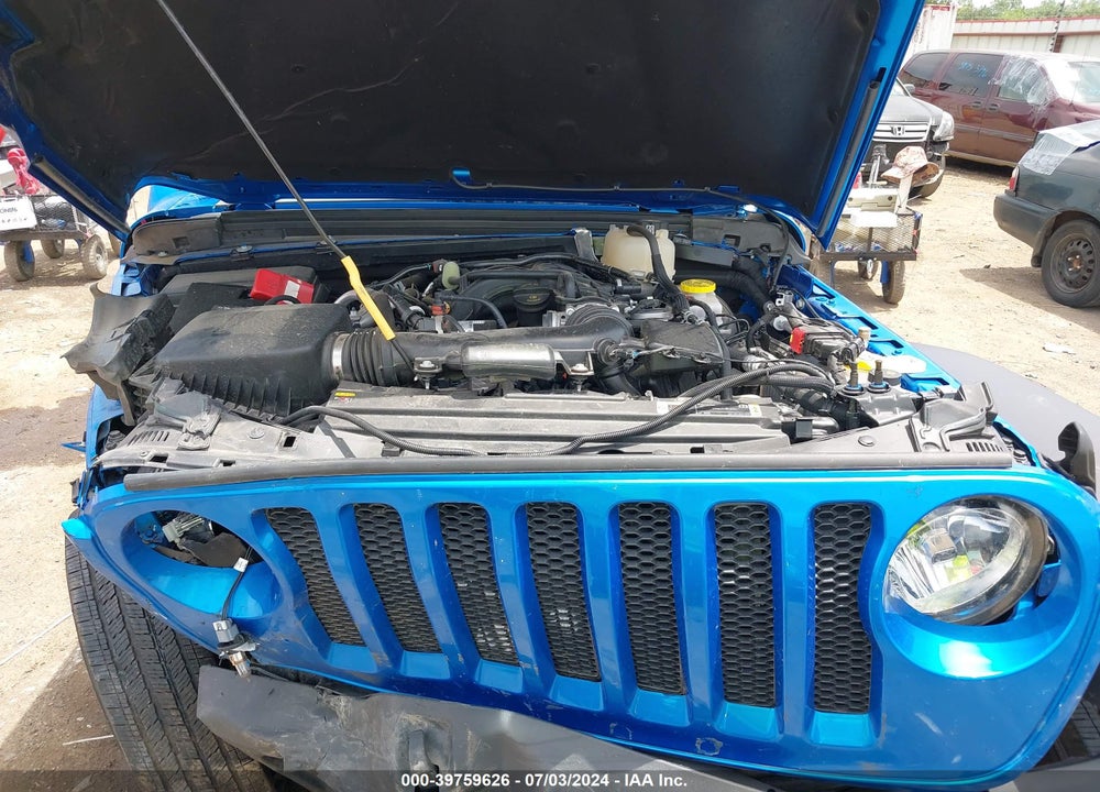 2022 JEEP WRANGLER SPORT 4X4 VIN: 1C4HJXAG2NW261753