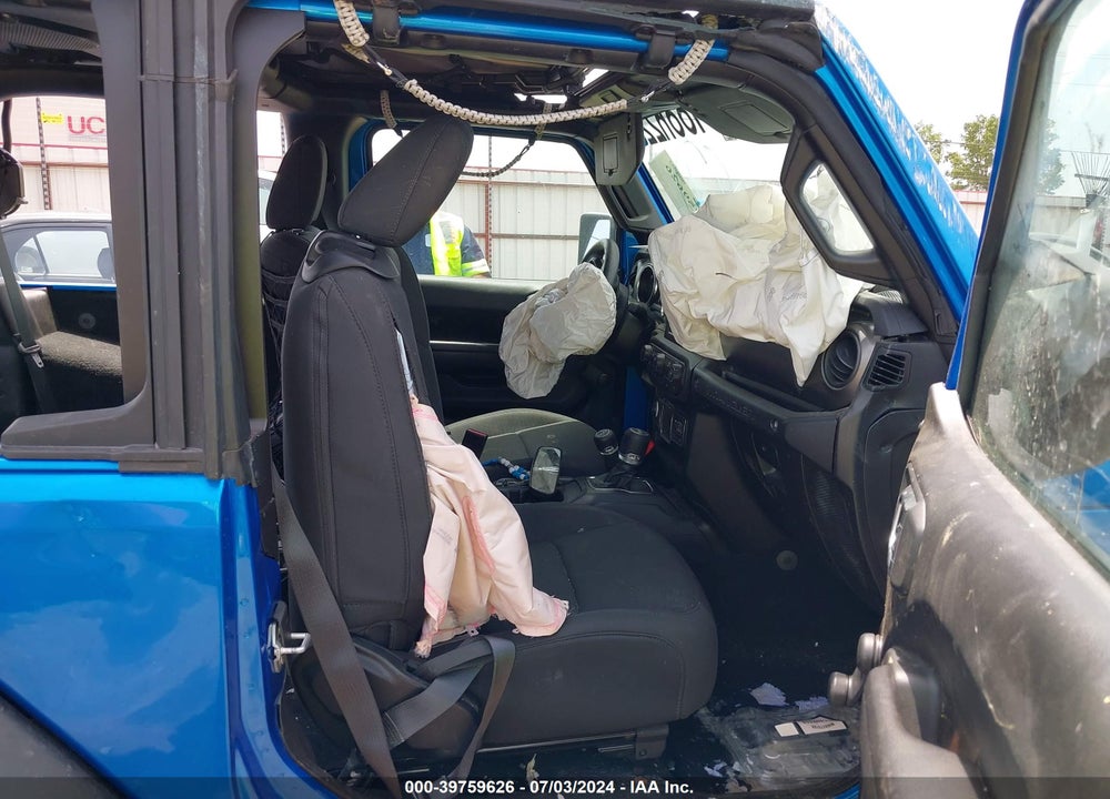 2022 JEEP WRANGLER SPORT 4X4 VIN: 1C4HJXAG2NW261753