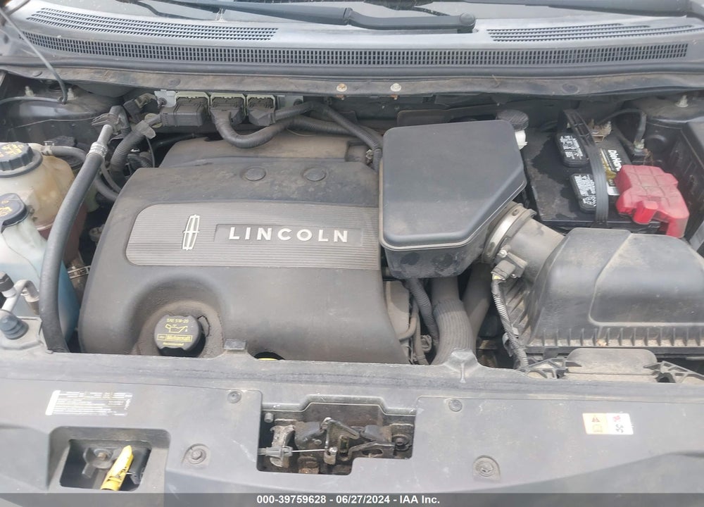 2012 LINCOLN MKX VIN: 2LMDJ8JK4CBL12807