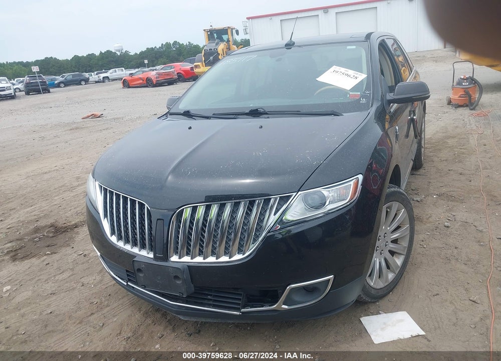 2012 LINCOLN MKX VIN: 2LMDJ8JK4CBL12807