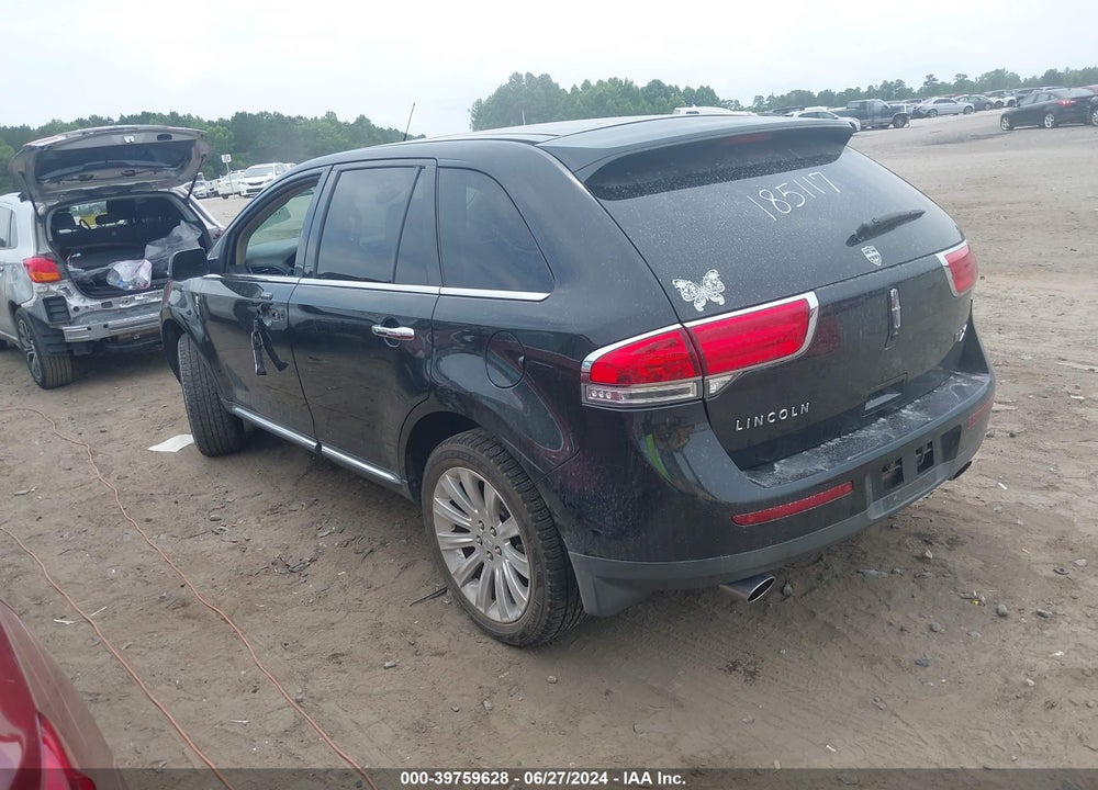 2012 LINCOLN MKX VIN: 2LMDJ8JK4CBL12807
