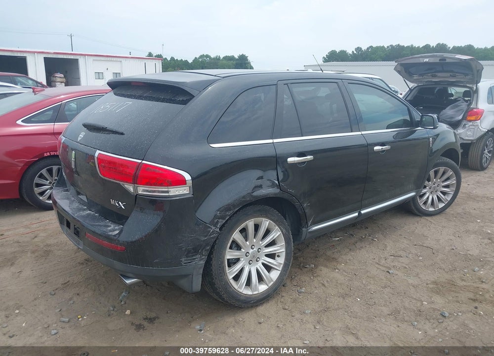 2012 LINCOLN MKX VIN: 2LMDJ8JK4CBL12807