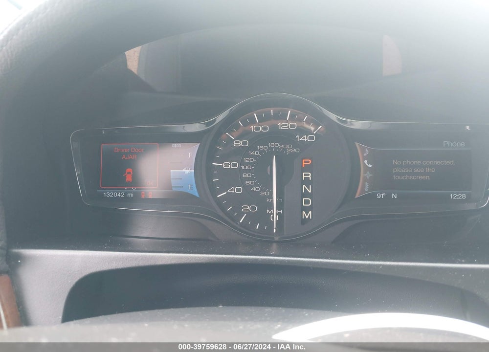 2012 LINCOLN MKX VIN: 2LMDJ8JK4CBL12807