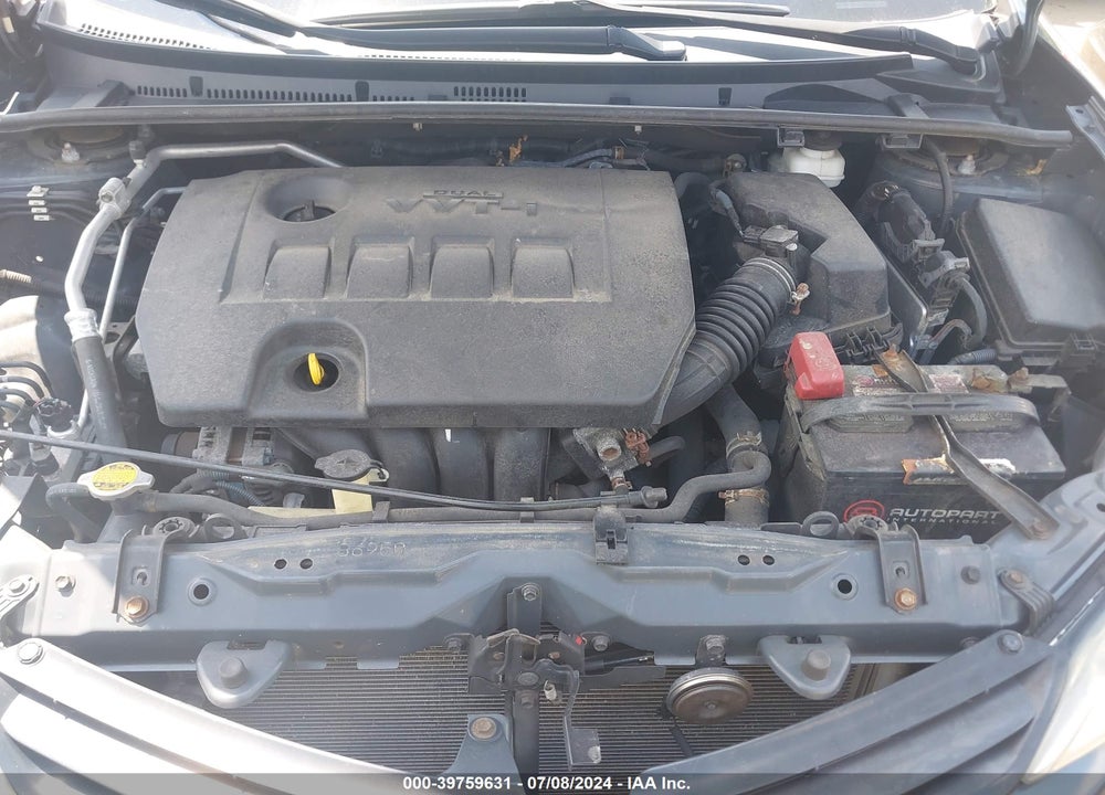 2014 TOYOTA COROLLA LE VIN: 2T1BURHE9EC206304