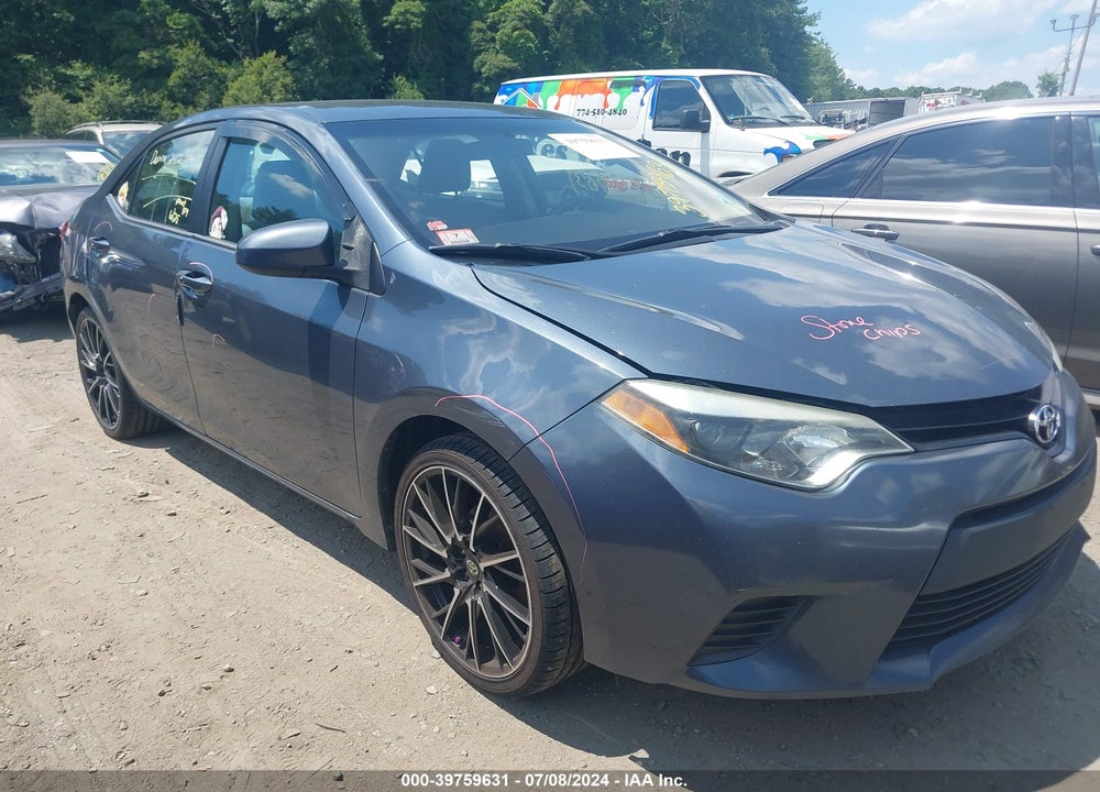 2014 TOYOTA COROLLA LE VIN: 2T1BURHE9EC206304