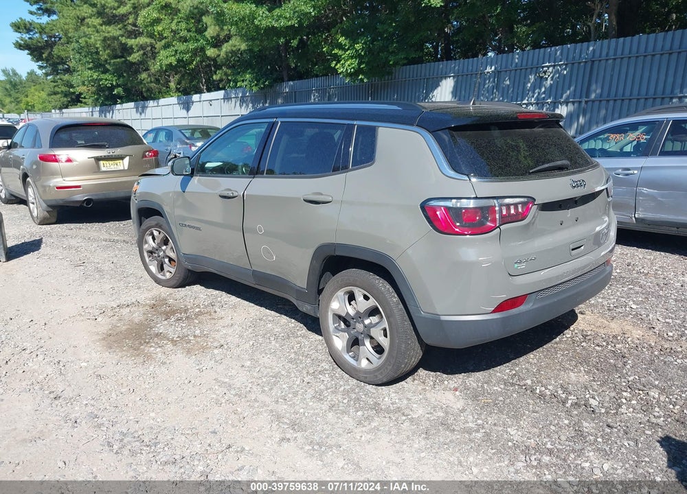 2020 JEEP COMPASS LIMITED 4X4 VIN: 3C4NJDCB9LT105733