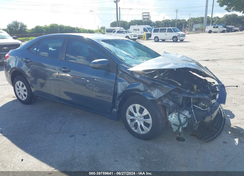 2015 TOYOTA COROLLA L VIN: 2T1BURHEXFC435527
