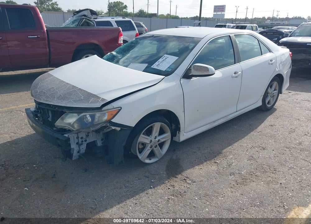 2012 TOYOTA CAMRY SE VIN: 4T1BF1FK6CU599081